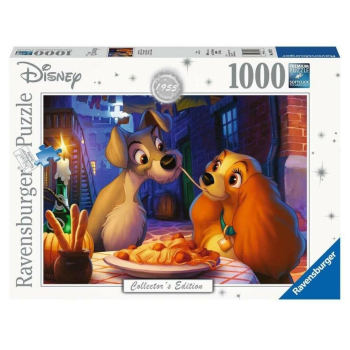 Puzzle 1000 Walt Disney - Zakochany kundel